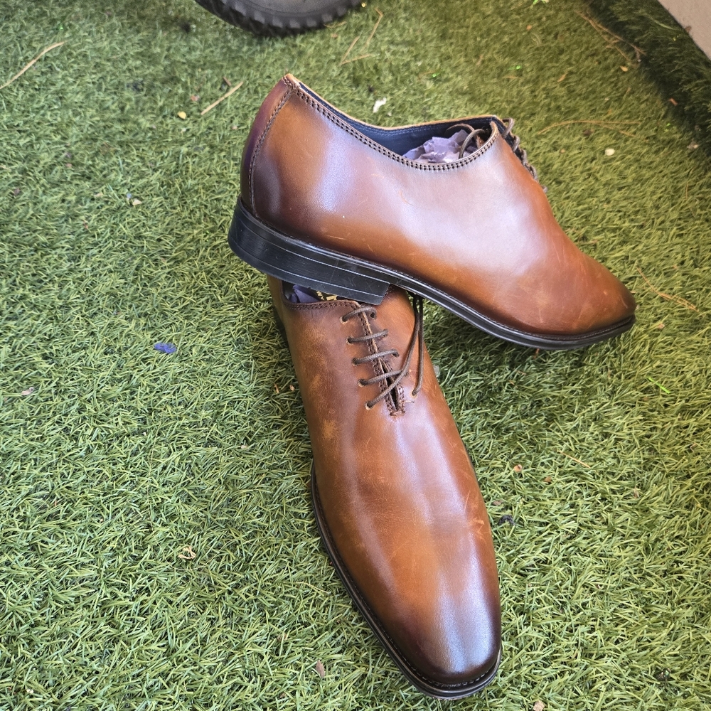 Jump new york brown leather shoe, very classic, size 13